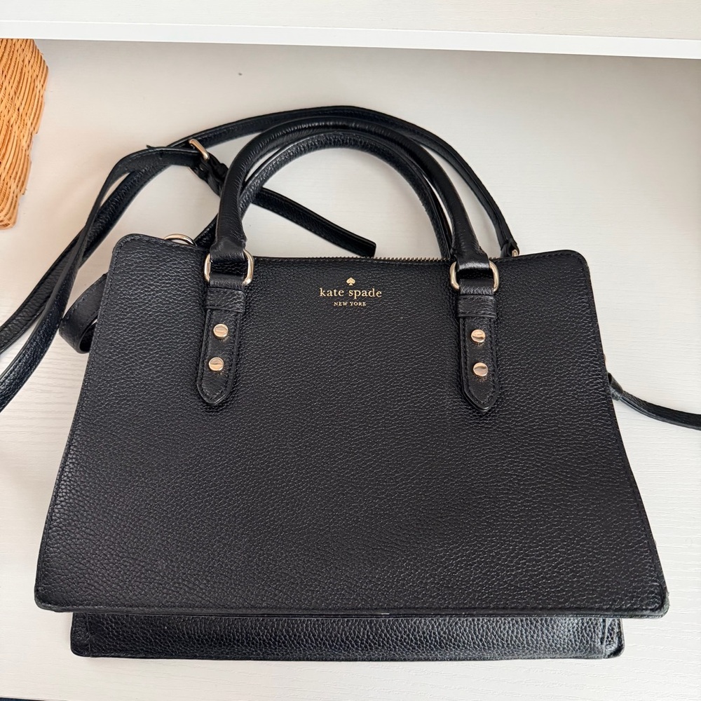 Kate Spade Mulberry Street Satchel Black